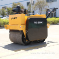 Foundation Ditch Compaction Roller Compactor With Double Drum Vibrating